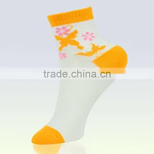 Colorful Flower Women Cotton Socks thumbnail-2