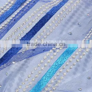Hottest Latest African Lace Fabric 2016 Many Colors Malaysia Lace Embroidery Fabric thumbnail-4