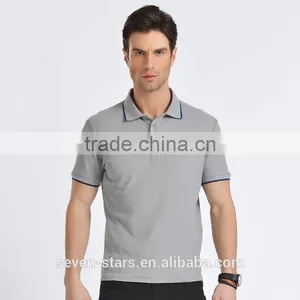 Fancy Design Lapel Short Sleeve T-shirt for Summer thumbnail-3
