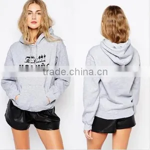 2015 Fashion Design Women Cheap Fleece Hoodie thumbnail-1