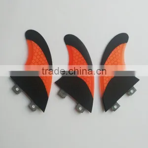 Surf Board Fins FCS Oranged Carbon Fin Surfing Quilhas G5/G7 Size thumbnail-4