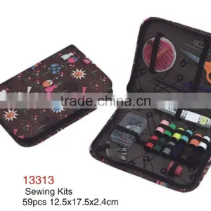 D&D Leather Sewing Kit Zipper Pouch With Sewing Accessories Mini Sewing Kit thumbnail-1