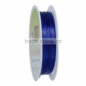 High Quality Round Rose Gold 0.8mm Copper Jewelry Making Beading Wire thumbnail-3