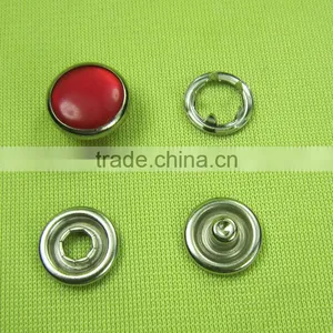 Best Selling Pearl Resin and Brass Combination Prong Type Snap Buttons thumbnail-2