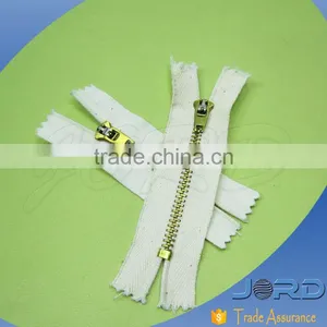 Hight Quality Metal Zipper for Gold Zipper Drop Copper Zipper thumbnail-1