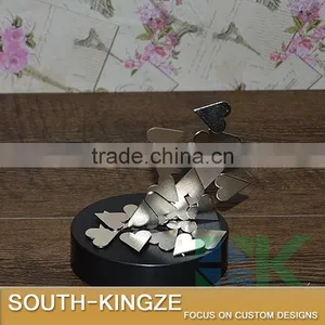 Interesting Funny Kindergarten Kids Metal Craft Intelligence Toy Magnetic Metal Base thumbnail-2
