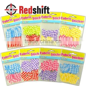 OEM Craft Project for Kids Colorful Fabric Sticker Pre Cut Benefit Price thumbnail-3