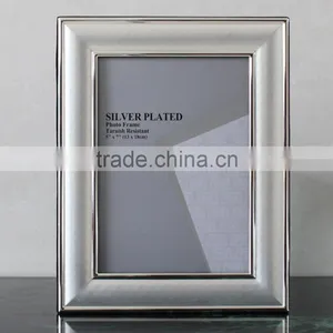 High Quanlity Assorted Design Silver Plated Metal Photo Frame KJJ-9 thumbnail-1