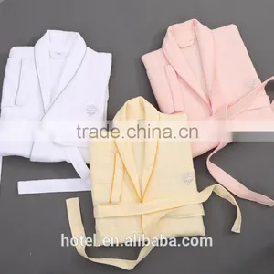 Manufacture Cheap Cotton Hotel Waffle Bathrobe thumbnail-3