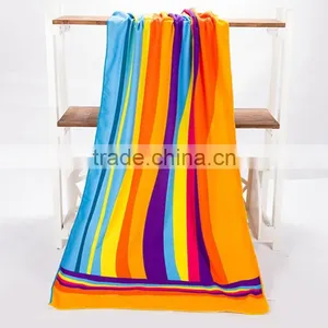 Colorful Reactive Printed Bath Towel With Low Price thumbnail-6