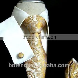 100% Silk Yarn-dyed Jacquard Necktie thumbnail-1
