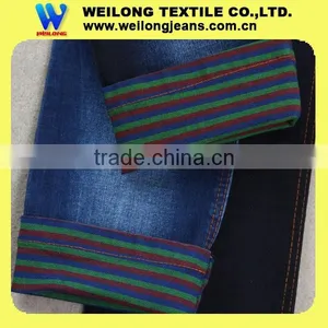 Certificated Unique Color Organic Denim Fabric thumbnail-1