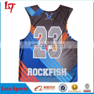 Athletic Kinetic Design Sublimation Custom Reversible Lacrosse/ Custom Senior Lacrosse Pinny thumbnail-6