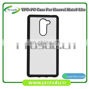 2d Sublimation Heat Transfer PC +TPU Silicon Blank Cell Phone Case for Prosub-Mate9 Lite thumbnail-1