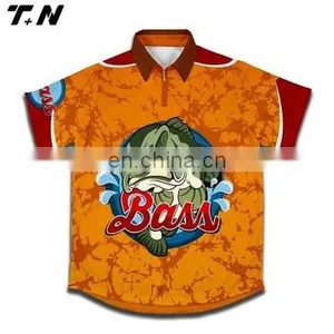 Custom Sublimated Short Sleeve Fishing Shirts thumbnail-3
