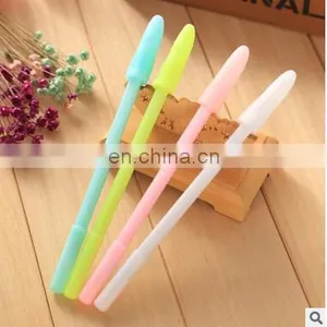 Kawaii Finger Shape Gel Pen for Writing Candy Color 0.38mm Black Ink Pens Office Material School Supplies thumbnail-2