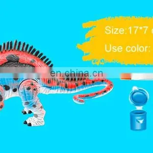 Kids Mini Painting Dinosaur Figure New Toy Preschool Educational Toys thumbnail-2