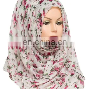 Scarf Women Hijab New Fabric Print Wholesale Price thumbnail-5