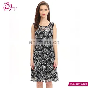 Korean New Style OEM Short Ladies Casual Dresses Pictures thumbnail-1