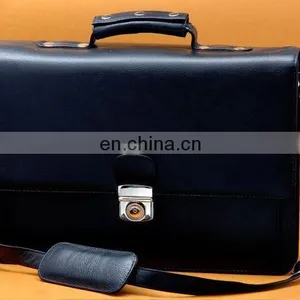 Gents Shoulder Bags Manufacturer, Genuine Leather Bags Exporter thumbnail-1