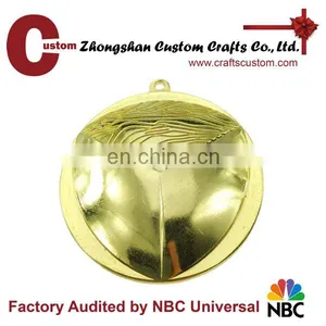 Promotional New Products Expert Factory Custom 3D Design Blank Gold Finish Medal thumbnail-2