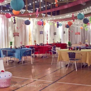 Aluminum Cheap Adjustable White Pipe and Drape for Wedding Mandap thumbnail-4