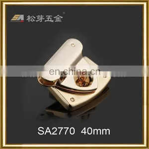 Bottom Price Newly Design High Quality Black Decorative Bag Lock thumbnail-2