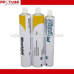Flexible Ointment Chemical Aluminium Packaging Tube thumbnail-1