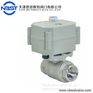 Electric Valve Motorized Butterfly Valve 12v Solenoid Valve thumbnail-1