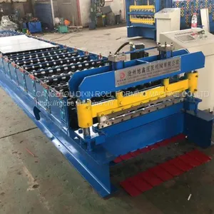Roof Tile Trapezoid Model Wall Panel Machine Metal Roofing Machine thumbnail-5