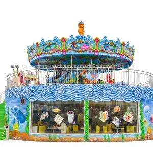 Amusement Park Carousel Ocean Theme thumbnail-1