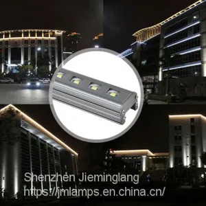 Outdoor Led Linear Light Bar Monochrome 3000k for Building Solhouette Decoration JML-LLT-A10W thumbnail-3