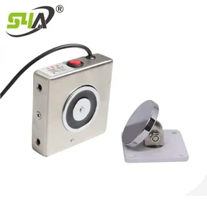 S4A Manufacturer 12V Magnetic Door Holder for All Kind of Single Doors thumbnail-1