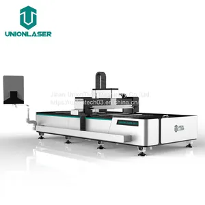 China Jinan UnionLaser Cutting Machine 1000w Price/CNC Fiber Cutter Sheet Metal thumbnail-2