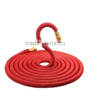 Best 50' Expanding Hose, Strongest Expandable Garden Hose on the Planet. Solid Brass Ends, Double Latex Core thumbnail-1