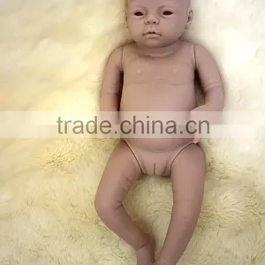 Newest Full Body Vinyl Silicone Baby Reborn 22 Inch Silicone Reborn Baby Dolls Molds thumbnail-1