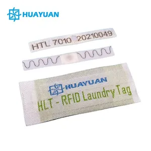 Custom Varilable QR Numbering Clothes Smart Linen Transponder UHF RFID Laundry Tag thumbnail-5