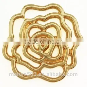 30mm Lockets Gold Floating Window Plates thumbnail-1