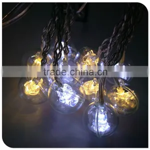 Cotton Ball Light String Christmas Decor Wholesale Clear Cable Christmas Ball Ornaments thumbnail-3