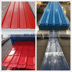 Colorful Corrugated Sheet Fence Panels Roof Plate Price thumbnail-5