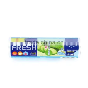 Food Grade PE Plastic Bag on Roll Vegetable Preserving Bag 17x25cm thumbnail-1