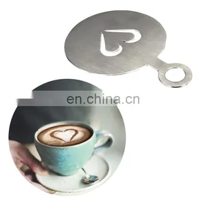 2021 Trending Selling Products Barista Stencil Stainless Steel 6 Pcs Set in Good Price From Indian Manufacture Seller thumbnail-5