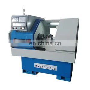 Siemens 808DA Factory Direct Sale Cnc Flat Bed Lathe CK6132x500 for Metal Working thumbnail-3
