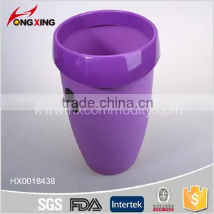 Colorful Elegant Plastic Trash Bin for Office thumbnail-1