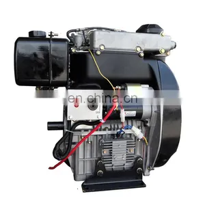 High Quality Small Air Cooled 2 Cylinders 4 Stroke SCDC Diesel Engine R292/R2V88 thumbnail-1