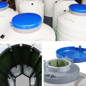 Liquid Nitrogen Tank for Cell Storage 65L Dewar Flask Liquid Nitrogen Container Price thumbnail-3