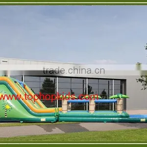 Factory Supply Giant Inflatable Water Slide With Pool thumbnail-3