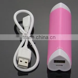 2600mAh Custom Heart Shape Power Bank thumbnail-4