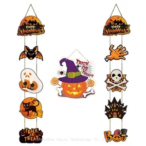 Customizable Halloween Door Hangings - Scary & Cute Styles, for Event Planners & Retailers thumbnail-3