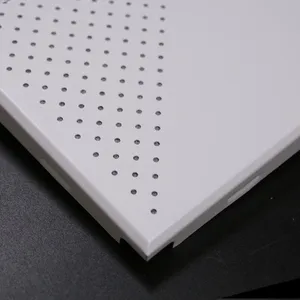 600x600mm 600x1200mm Fireproof Aluminum Drop Ceil Panel Metal Suspended Ceiling Tiles thumbnail-1